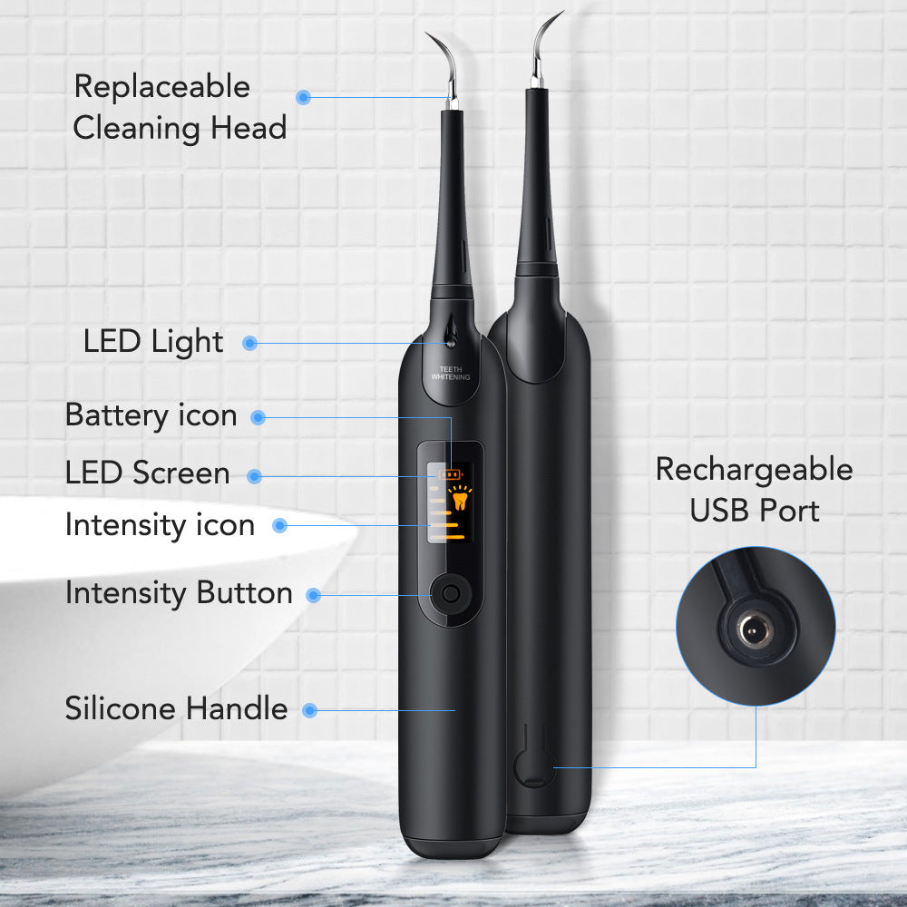 Portable Electric Tooth Cleaner, Dental Care Tool, Tooth Cleaner