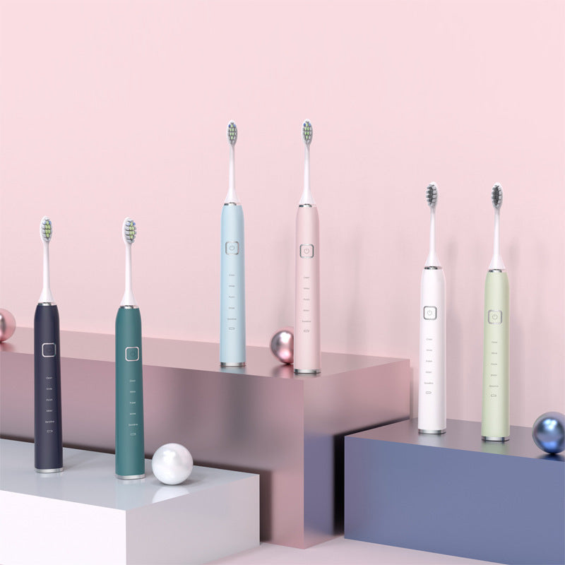 Rechargeable Waterproof Ultrasonic Electric Tooth