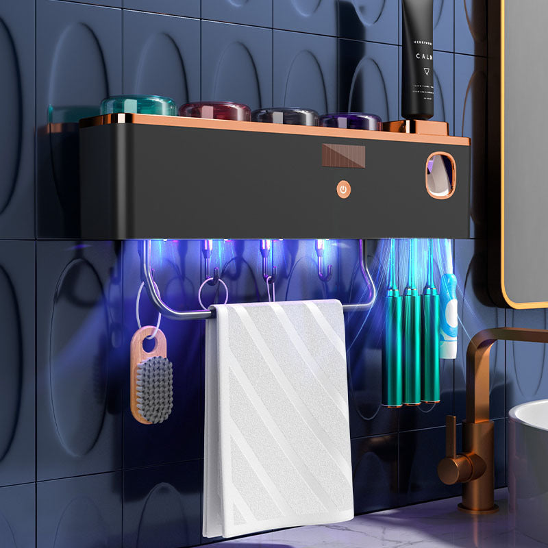 Sterilizer Wall Suction Toothbrush Towel Rack