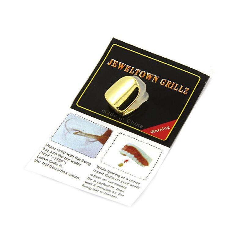 HIPHOP Gold-plated Single Tooth Socket