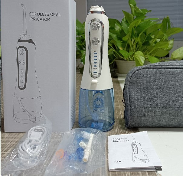 Electric Flushing Tooth Cleaner Waterproof Household