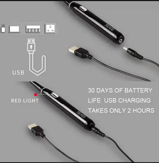 Sonic Toothbrush USB Rechargeable Electric