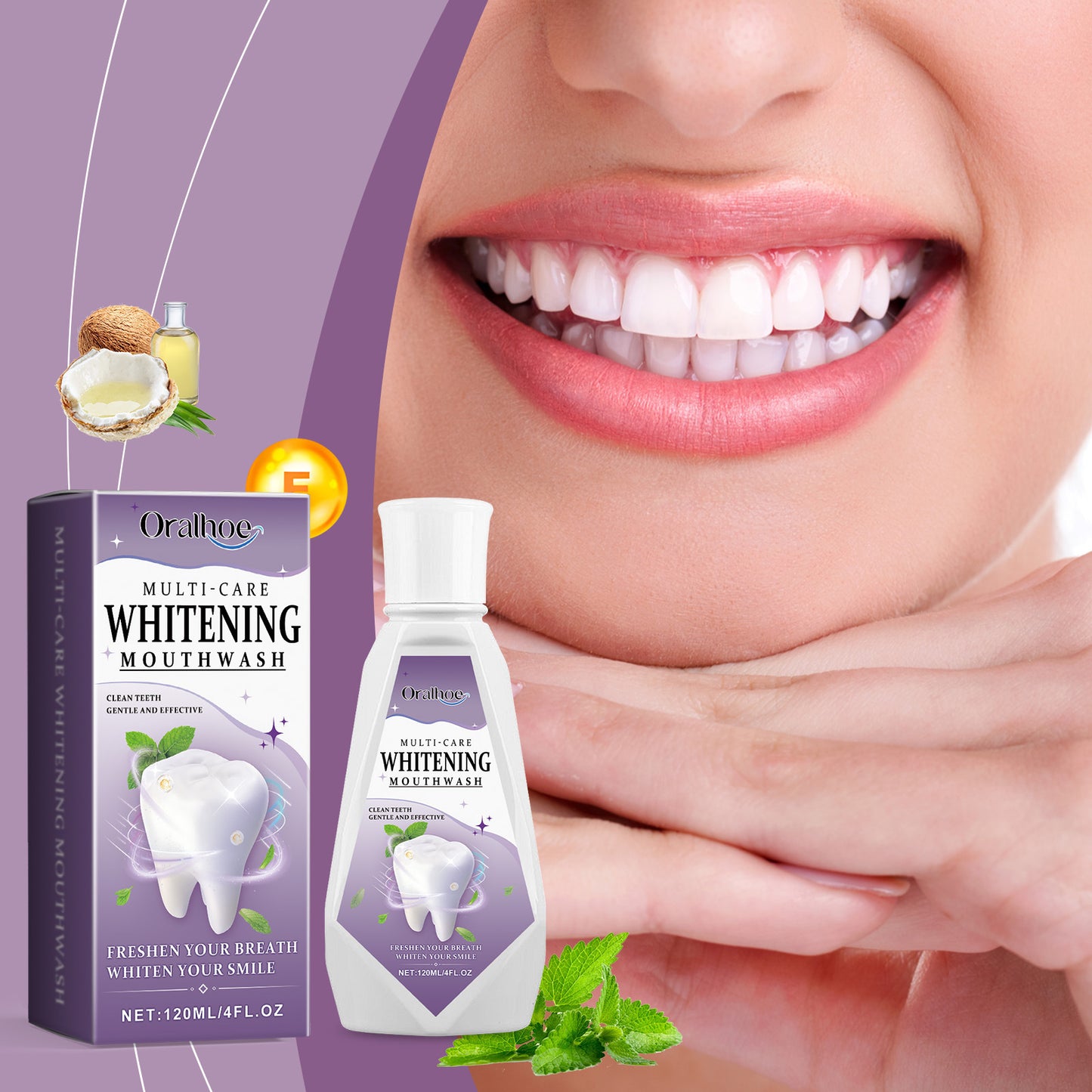 Clean Mint Beautiful Tooth Mouthwash