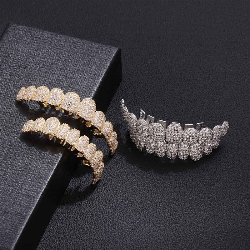 European And American Ornament Diamond Tooth Socket