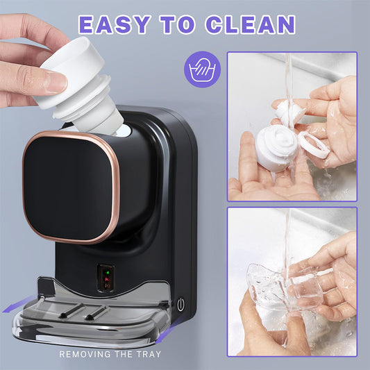 Automatic Induction Squeezing Toothpaste Without Punching Holes Wall Mounted Lazy Electric Toothpaste Sensor Toothbrush Holder