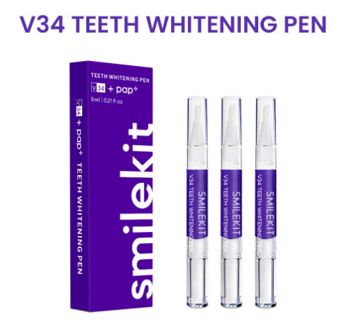 Toothbrush Pen Tooth Whitening Artifact Brighten Yellow Tooth Sticker