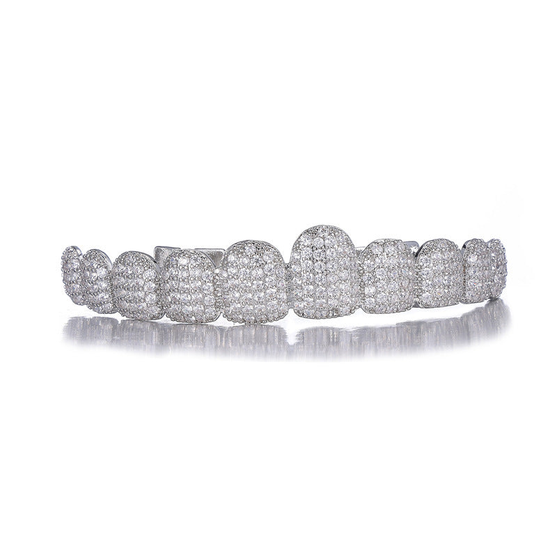 European And American Ornament Diamond Tooth Socket