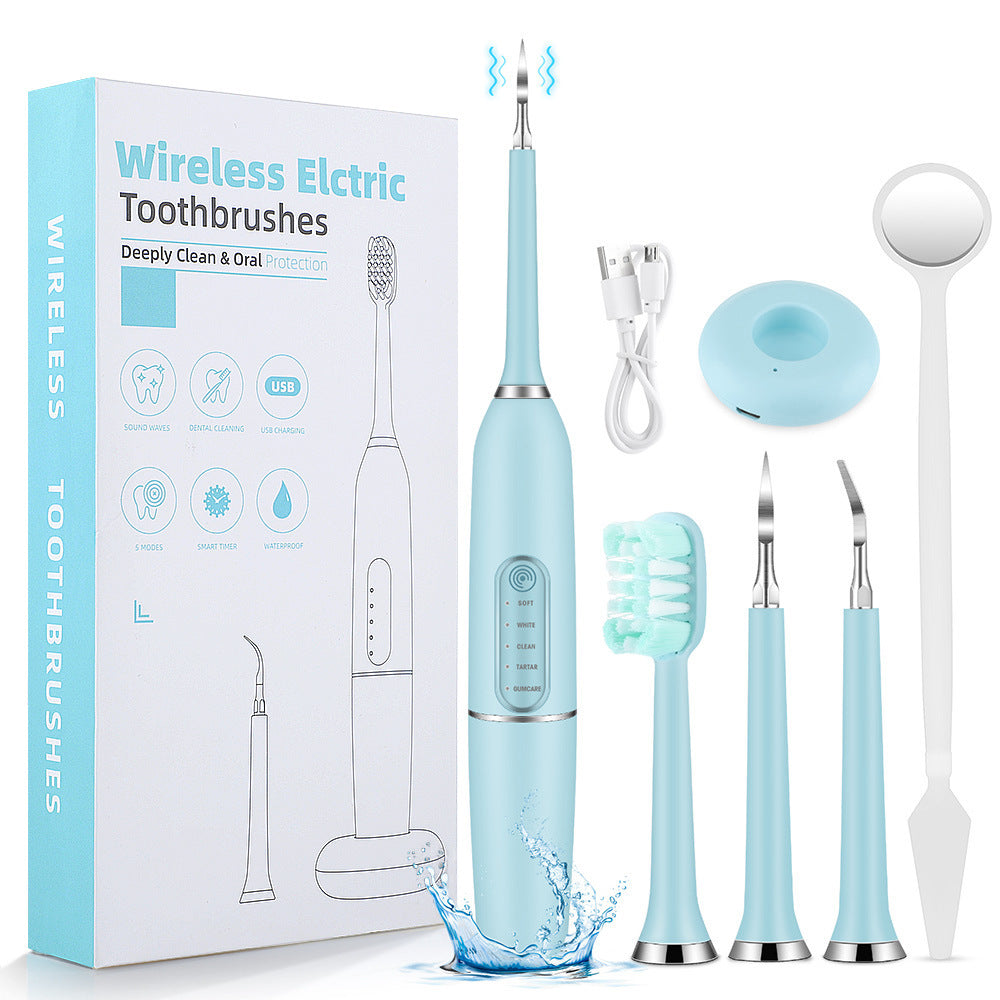 Portable Electric Tooth Cleaner, Dental Care Tool, Tooth Cleaner