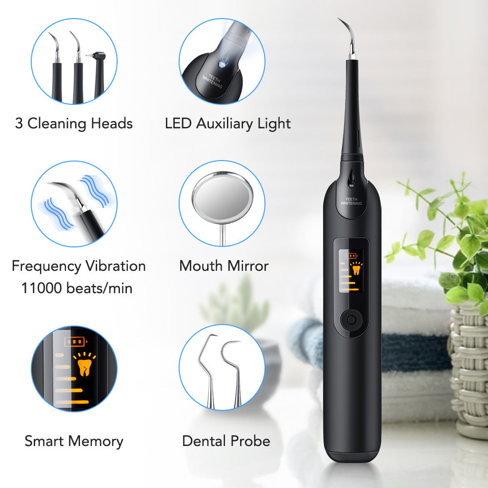 Portable Electric Tooth Cleaner, Dental Care Tool, Tooth Cleaner