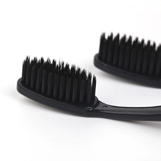 10pcs soft bamboo charcoal toothbrush