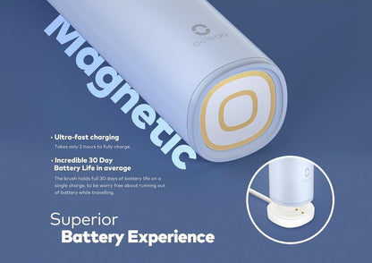 F1 Electric Toothbrush IPX7 Waterproof 3 Modes Charging Ultrasonic Automatic Fast Smart Toothbrush