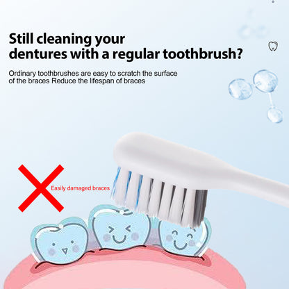 Teeth Brace Foamed Cleaner Remove Tooth Socket Stains