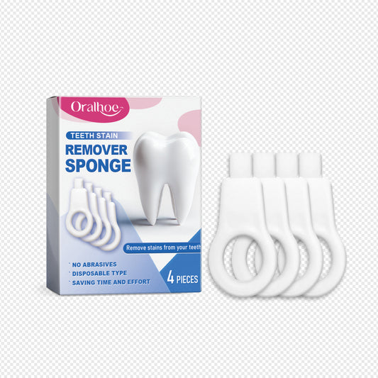 Tooth Cleaner Removes Plaque With A Micron Rubber Sponge
