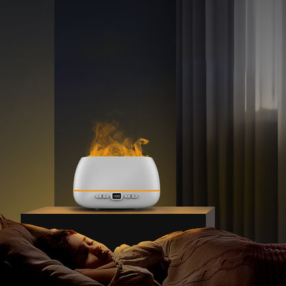 3D Flame Humidifier 200ml USB Flame Aroma Diffuser Household Humide Aromatherapy Diffuser