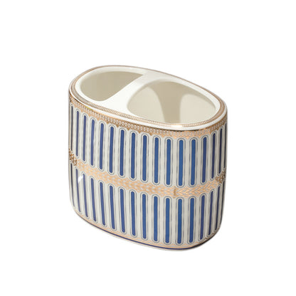 Household Light Luxury Ceramic Toothbrush Rack