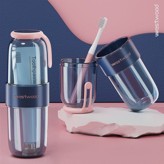 Travel Mouthwash Cup Tooth Cup Tooth Mug Toothpaste Storage Box