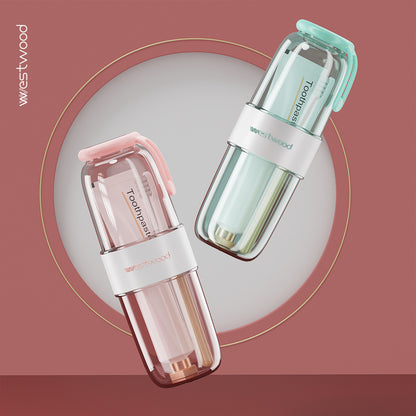 Travel Mouthwash Cup Tooth Cup Tooth Mug Toothpaste Storage Box
