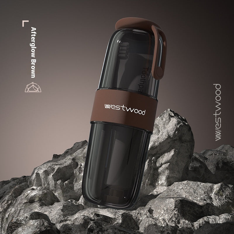 Travel Mouthwash Cup Tooth Cup Tooth Mug Toothpaste Storage Box