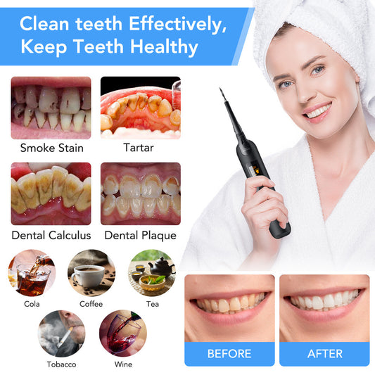 Portable Electric Tooth Cleaner, Dental Care Tool, Tooth Cleaner